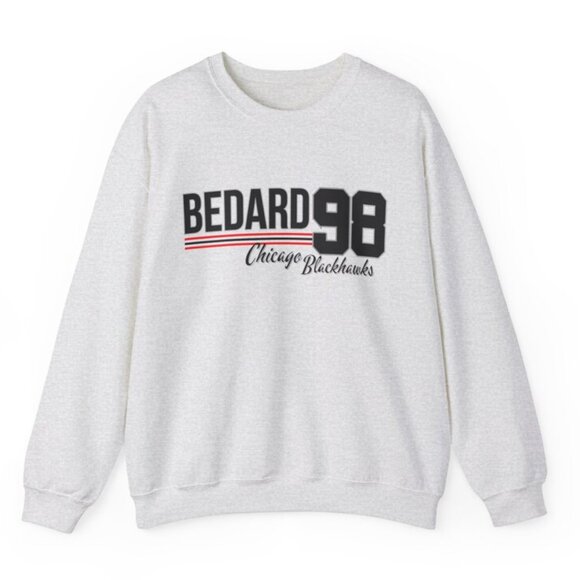 Vintage Chicago Blackhawks Hockey Sweatshirt, Retro Chicago Blackhawks NHL Shirt - Picture 1 of 2